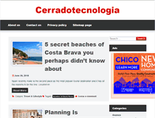 Tablet Screenshot of cerradotecnologia.com